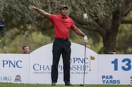 Tiger Woods (Image via AP Photo/Kevin Kolczynski)